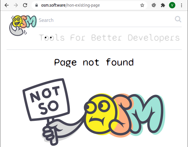 404 Page Rendered From A Template